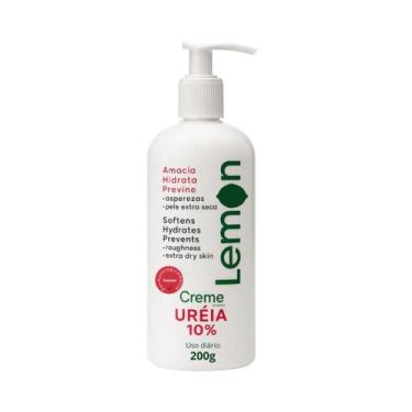 Imagem de Creme de Ureia 10% Para Mãos, Pernas e Pés 200 ml Com Pump Lemon