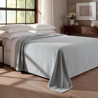 Imagem de Cobertor Casal Dyuri Plus 1,80 m x 2,20 m Cor Cinza na Cinta Jolitex