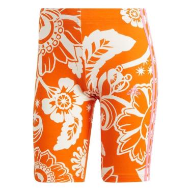 Imagem de Shorts Ciclista adidas x FARM Rio Adidas-Feminino