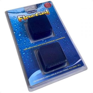 Imagem de Floc Gel Kit 2 Unidades 180g  Piscina Cristalina por 30 Dias com Ação 