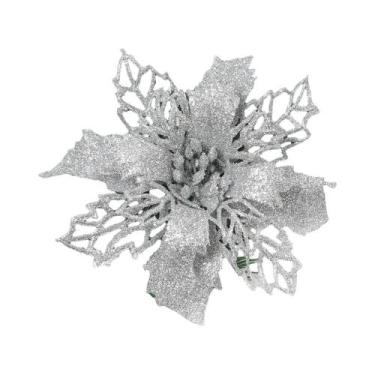 Imagem de Flores Artificiais De 11CM Para Decoração De Árvore De Natal, 510 Peça