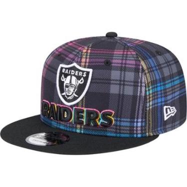 Imagem de Boné New Era 9Fifty Las Vegas Raiders NFL Crucial Catch 2024 Masculino-Masculino