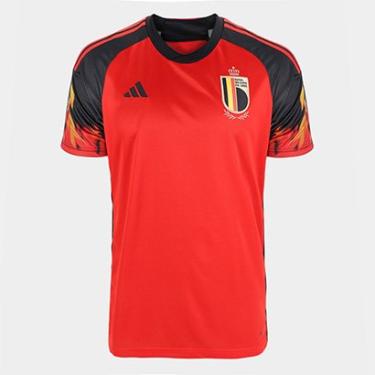 Imagem de Camisa Seleção Bélgica Home 22/23 s/n Adidas Masculina-Masculino