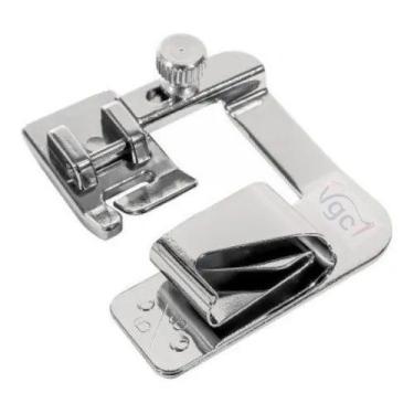 Imagem de Calcador Fazer Bainha Barra 6/8" 19mm Patchwork Máquina Doméstica - UN
