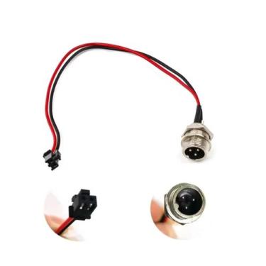 Imagem de Cabo Conector 3 Pinos - Botão Liga e Desliga Skate Hoverboard - Ralph 