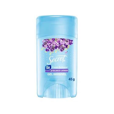 Imagem de Desodorante em Gel Antitranspirante Secret PH Balanceado Lavanda 45g L