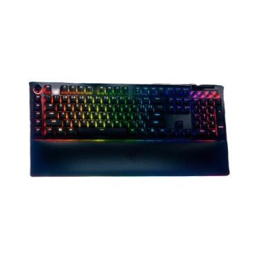 Imagem de Teclado Gamer Razer Blackwidow V4 PRO, Chroma RGB, Switch Yellow, Layo