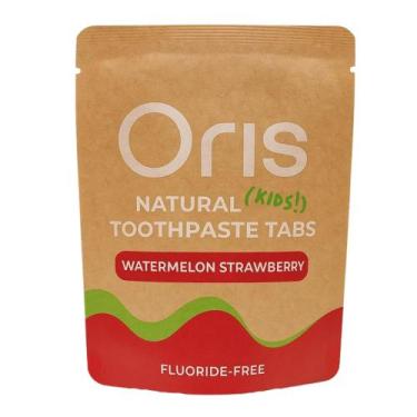 Imagem de Tabletes de Pasta de Dente Infantil Oris Health Sem Flúor Sabor Melanc