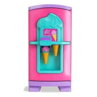 Imagem de Geladeira Infantil 50cm Cardoso Toys Gela Sorvetinho Faz Sorvete