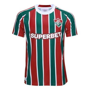 Imagem de Camisa Masculina Fluminense Nova 2025 Torcedor - OFICIAS, Listra, G1