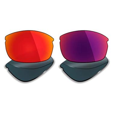 Imagem de 2 pares de lentes polarizadas de substituição da Mryok para óculos de sol Oakley Commit SQ – Opções
