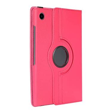 Imagem de Capa para Tablet Samsung Galaxy A8 10.5 Polegadas X200 X205 Giratória Rosa