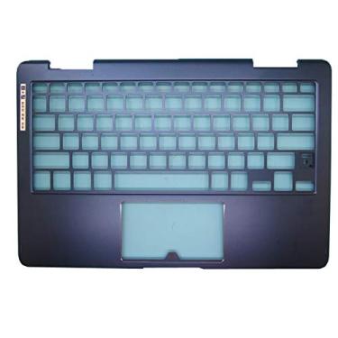 Imagem de Notebook Palmrest para Samsung NP930SBE NT930SBE 930SBE US Layout BA98-01652A Teclado Tampa da Moldura Maiúscula Azul