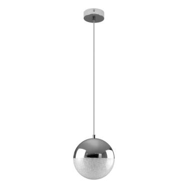 Imagem de Pendente Poppy Cromado Globo 12cm + 1X G9 BF ZR138 Starlux ST2604