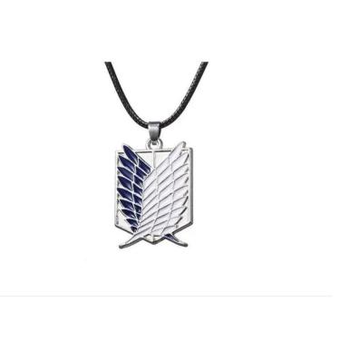 Imagem de Colar Ataque Dos Titãs Aço Corrente Attack Titan Anime Geek