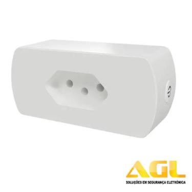 Imagem de Adaptador De Tomada Inteligente Wifi Agl Wi-Fi 10A Agl Home (3630)