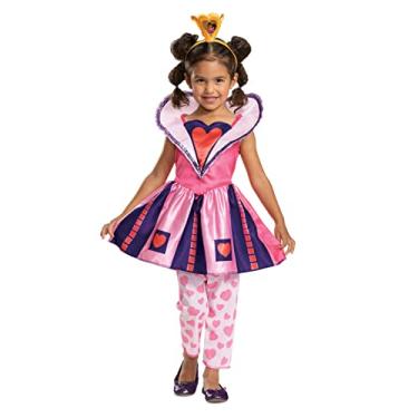 Imagem de Fantasia de Princesa Rosa para Crianças, Fantasia oficial da Disney Alice, Tamanho Infantil Médio (3-4 anos)
