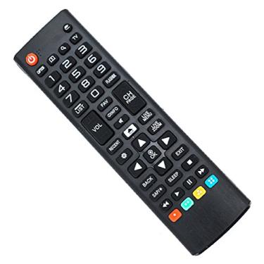Imagem de Controle remoto substituto compatível para LG 43UH610A 32LH570B-US 49UH6100 40LF6300-UA 50UH6300UA 55LH5750-UB 55UH8500 HD LCD LED Smart TV