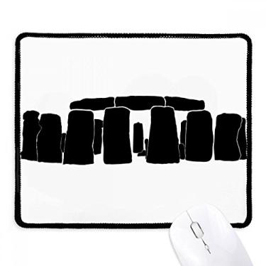 Imagem de Mousepad Britain Stonehenge United Kingdom Wiltshire Tapete de borracha para jogos