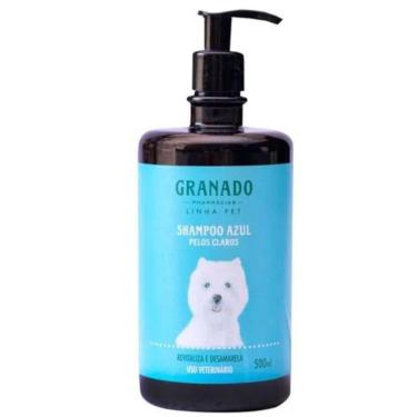 Imagem de Shampoo Pet Azul Pelos Claros Granado 500 ml `