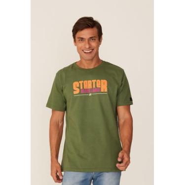 Imagem de Camiseta Starter Estampada Verde Militar