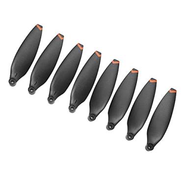 Imagem de Raguso Mini Drone Propellers, PC Drone Blades Simple to Operate Lightweight Low Noise Easy to Carry for Drone AccessoriesDrone Accessories for FIMI X8 Mini (Orange Edge)