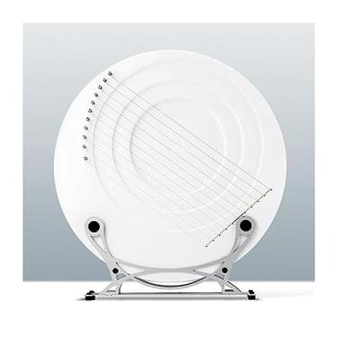 Imagem de Mini harpa de lira lunar 11 cordas Laiyacin instrumento portátil iniciante com suporte instrumento musical (B)