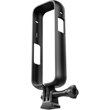 Imagem de Gaiola de estrutura utilitária para Insta360 X4, caixa protetora de estojo Insta 360 X4 com suporte adaptador e parafuso, suporte de sapata fria para outros acessórios de câmera