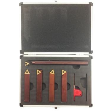 Imagem de HHIP 2003-0035 Indexable Turning and Boring Tool Set, 5 Piece, 3/4"