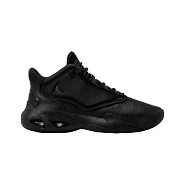 Imagem de Men's Jordan Max Aura 4 Shoes Black Cat Black/Anthracite-Black (DN3687 001), Black/Anthracite-black, 12