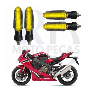 Imagem de Kit Seta para Moto HONDA CB 1000R Pisca Led Universal P53 12V Esportiv