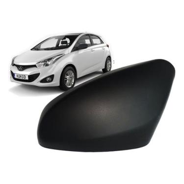 Imagem de Capa Preta Furo Pisca Retrovisor Externo Esquerdo HB20 2012 2013 2014 
