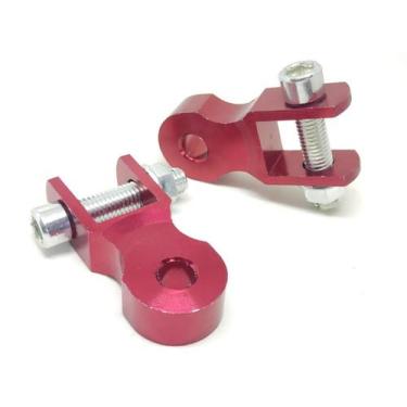 Imagem de Alongador Suspeção Traseiro Dafra Zig 50 Aluminio Vermelho - Rr