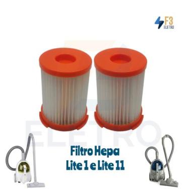 Imagem de 2 Filtros Hepa Permanente do Aspirador de Pó Electrolux Lite LIT11 - I