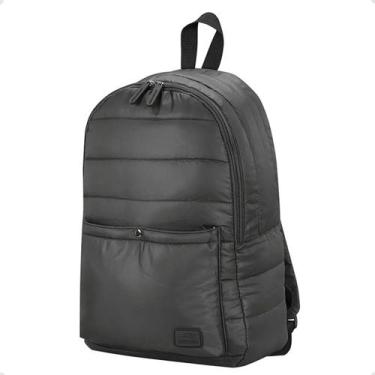 Imagem de Mochila Esportiva Unissex Olympikus Puff Preta, Preto, UN