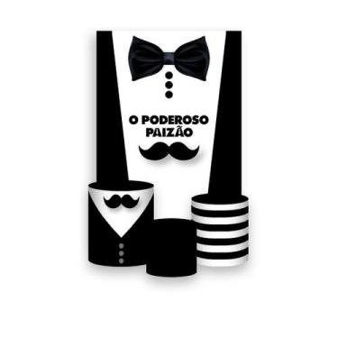 Imagem de Painel De Festa Vertical 1,50 x 2,20 + Trio De Capas Cilindro - Dia Do