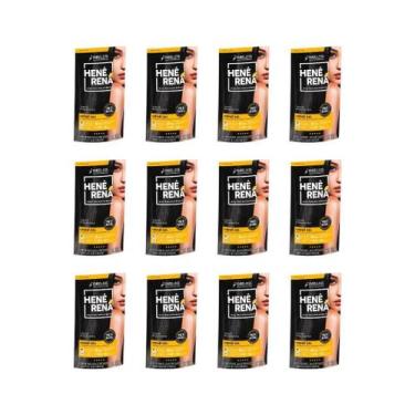 Imagem de Hene Rena 180G Preto Natural - Kit Com 12Un - Embelleze