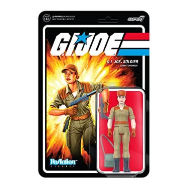 Imagem de Super7 G.I. Joe Female Combat Engineer Bun Hair - 3.75" G.I. Joe Action Figure with Accessory Classic Cartoon Collectibles and Retro Toys