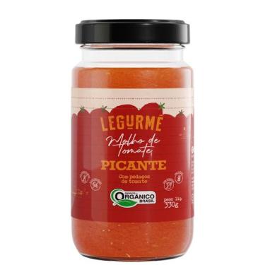 Imagem de Molho de Tomate Orgânico Sabor Picante 330g - Legurmê