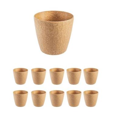 Imagem de 10 un Vaso plantas colmeia decorativo flor G MARROM CLARO - EVO