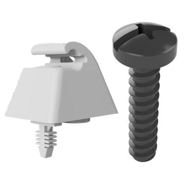 Imagem de Kit Suporte Quebra-Sol Gm Corsa 2002 a 2012 - 1334591 - KPA0120004 - C