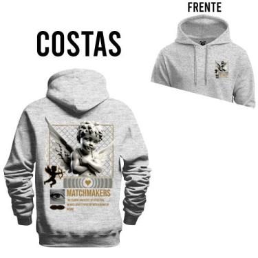Imagem de Moletom Matchamer Blusa De Frio Agasalho Varias Cores - Nexstar, Cinza