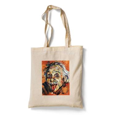 Imagem de Ecobag Bolsa Sacola Albert Einstein