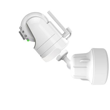 Imagem de Derebir Suporte de parede ajustável para monitor de câmera de bebê, compatível com câmeras DXR-8 e DXR-8 Pro com câmeras com orifício rosqueado de 1/10.2 cm, suporte flexível para câmeras de bebê