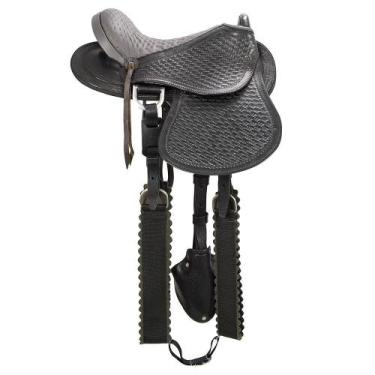 Imagem de Sela Australiana Infantil SV1128 - Marrom - Selaria Vertentes