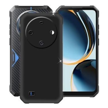 Imagem de HGJTFANY Capa de telefone para FOSSiBOT F105 (6,7 polegadas), capa de TPU à prova de choque, proteção contra quedas de 360°, capa de silicone ultra fina e macia para FOSSiBOT F105 - preta