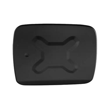 Imagem de Tampa de combustível tampas de tanque de combustível de gás tampas de enchimento de porta capas exteriores alumínio inoxidável metal acessórios exteriores para Renegade