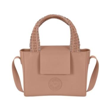 Imagem de Bolsa Fem Transversal Moleca 50019.5, Nude, UN