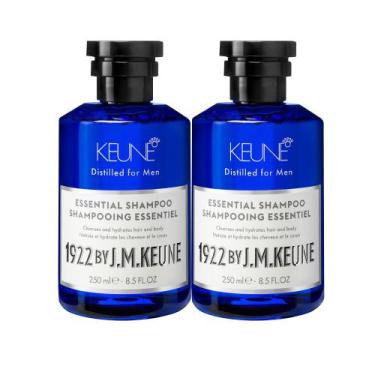 Imagem de Kit Keune 1922 By J.M. Essential  Shampoo Barba e Corpo 250ml (2 unida
