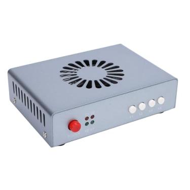 Imagem de Caixa de sobreposição de vídeo 2 em 1 para jogos de computador, cartão de captura de fusão de jogos 2K 144hz, suporta 2 fontes de entrada/saída simultaneamente fundidas a um monitor (plugue dos EUA)